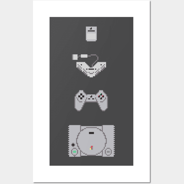 Pixelstation Wall Art by Jadderman